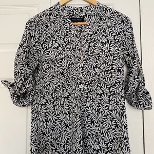 Ivanka Trump Adjustable Sleeve Blouse